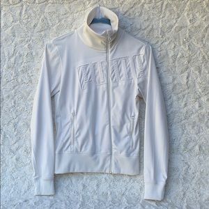 Vintage Puma White Athletic Jacket SzMED